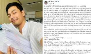 MC Phan Anh kêu gọi từ thiện miền Trung, nhắn nhủ bạn bè không đôi co vói những bình luận tiêu cực
