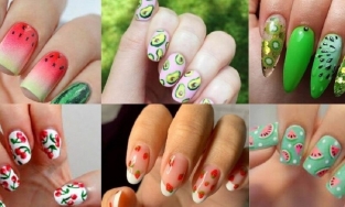 Bộ sưu tập những mẫu nail hình hoa quả đẹp nhất cho mùa hè 2022