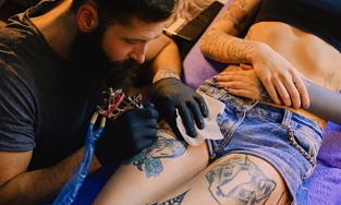 6 vị trí xăm hình ít đau cho người mới bắt đầu xăm 