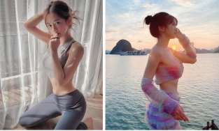 Hot girl Lê Bống chia sẻ bí quyết giảm cân mà không bị giảm số đo vòng 1