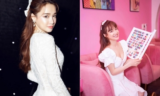 Sở thích đeo nơ 'cưa sừng làm nghé' của gái một con Nhã Phương