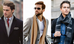 4 cách phối đồ lịch lãm cùng khăn choàng cho quý ông vào mùa đông