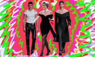 'Váy báo thù' của Công nương Diana trở thành nguồn cảm hứng cho thời trang nam