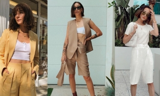 Quần short Bermuda: Món đồ ngày hè mát mẻ, sang chảnh cho nàng công sở