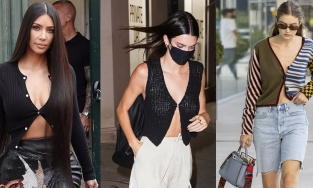 Mốt mặc áo cài một cúc, không nội y của Kendall Jenner và mỹ nhân Hollywood