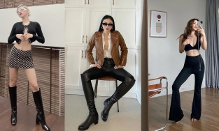 Sao Việt ở nhà vẫn lên đồ thời trang với tông màu trung tính 