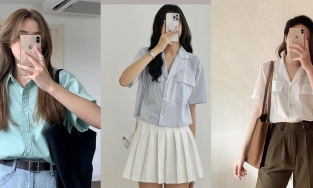 Sơ mi cộc tay: 'Chân ái' mùa thu này, vừa đẹp vừa hợp thời tiết