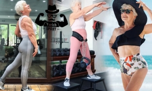 Cụ bà cơ bắp ở tuổi 74, có đến 1,4 triệu người theo dõi trên mạng xã hội