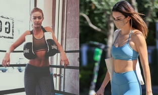 Gigi Hadid mê boxing, Kendall Jenner thử sức với bodyweight và các bài tập giữ dáng mới lạ của sao Hollywood