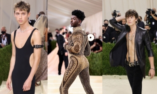 Dàn sao nam chuộng phong cách nữ tính tại Met Gala 2021