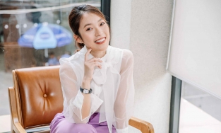 Vừa trở thành MC của 'Đường lên đỉnh Olympia', Khánh Vy đã được khen ngợi vì gu thời trang chuẩn thanh lịch