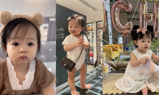 'Ái nữ' nhà Cường Đô La được ba mẹ tậu cho nguyên một tủ đồ trung tính 