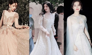 Angela Baby, Cúc Tịnh Y như bước ra từ cổ tích với tạo hình công chúa