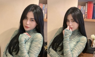 Chán tóc nâu hạt dẻ, trở về với tóc đen, Phương Oanh được fan khen 'nức nở'