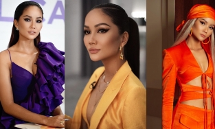 Thời trang 'tắc kè hoa' của H'Hen Niê trong chương trình The Next Face Vietnam