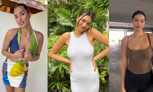 Hoa hậu Hoàn vũ Thái Lan 2021: Thân hình 71 kg không ngăn cản gu thời trang gợi cảm