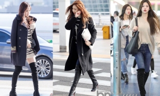 Đông đến rồi, diện boots cao cổ đẹp như sao Hàn thôi!
