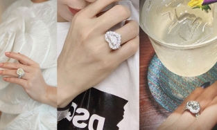 Bạn có đoán ra nhẫn kim cương trái tim đang nằm trên tay những sao Việt nào?