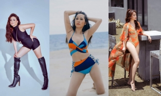 Những mỹ nhân U50 Vbiz này chẳng ngán khoe dáng trong những thiết kế áo tắm, body suit bó sát