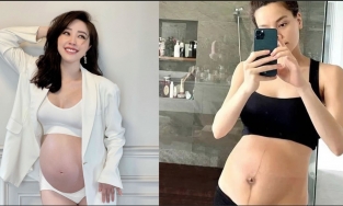 Bảo Thy, Hồ Ngọc Hà chia sẻ bí quyết về dáng, thu nhỏ vòng eo, hạn chế rạn da sau sinh