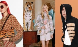 Hoạ tiết hổ vằn phủ sóng khắp các bộ sưu tập mừng Tết Nguyên đán 2022 của loạt thương hiệu xa xỉ