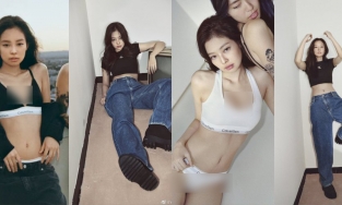 Không còn từ ngữ nào để diễn tả về sự nóng bỏng của Jennie trong BST Calvin Klein Xuân Hè 2022