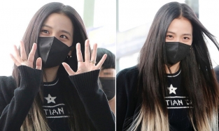 Jisoo (BLACKPINK) xuất hiện với tóc highlight sáng màu lạ mắt, hoá ra rất dễ tự nhuộm tại nhà