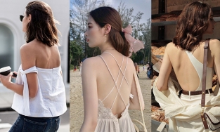 Những kiểu áo hở lưng lên ngôi mùa hè 2022 - bí quyết trị mụn lưng để mặc áo hở lưng thật đẹp