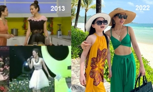 Ảnh 9 năm trước không có dấu hiệu sinh nở, Phương Trinh Jolie đã làm gì để hồi dáng nhanh chóng?