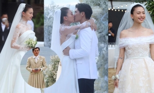 Đám cưới Ngô Thanh Vân - Huy Trần: MC Nam Trung mặc suit lịch sự nhưng… nó lạ lắm! 