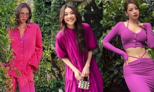 Ngắm Thanh Hằng và dàn mỹ nhân Việt ra phố, biết ngay hè này phải mặc màu hồng mười giờ mới trendy