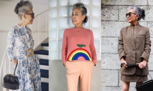 Cụ bà 80 tuổi người Nhật sở hữu gu thời trang sành điệu, người trẻ nhìn còn thấy ghen tị