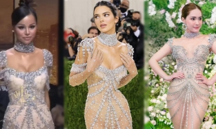 Váy Kendall Jenner có vô số chị em song sinh 'trời ơi đất hỡi' ở Việt Nam