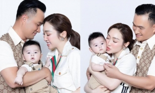 Quý tử nhà Chi Bảo và Lý Thuỳ Chang được mặc đồ hiệu từ nhỏ