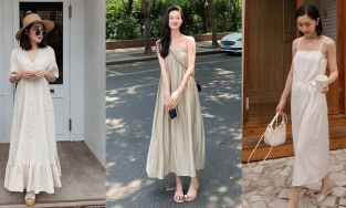 4 mẫu váy mùa hè đã xinh còn che eo 'bánh mì' vi diệu