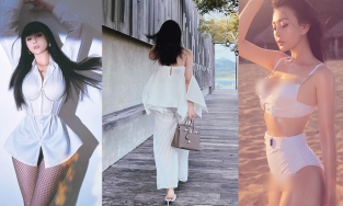 Phương Oanh (Quỳnh Búp Bê) thay đổi 180 độ so với thời 'yêu' Shark