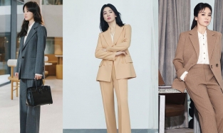 10 gợi ý suit công sở mùa thu đông từ 'chị đẹp' Song Hye Kyo