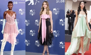 Xu hướng váy ngủ xuyên thấu “trỗi dậy” tại LHP Venice 2022