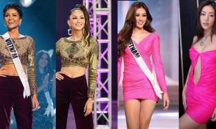 Khi Hoa hậu - Á hậu mặc lại đồ cũ: H'hen Niê tụt điểm nhan sắc vì thay đổi này