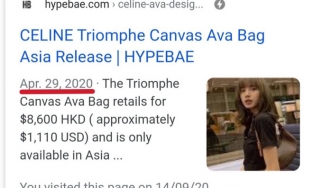 Đẳng cấp của Lisa khi sở hữu chiếc túi xách Celine trước dân tình 9 tháng