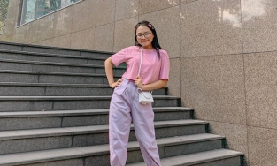 Phương Mỹ Chi được khen ăn mặc tiến bộ, yêu thích trang phục pastel