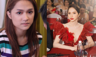 Hương Giang:'Em có độn một số bộ phận nhưng trên mặt thì không có nha anh!'