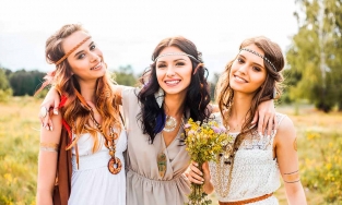 Hoang dại với họa tiết Boho