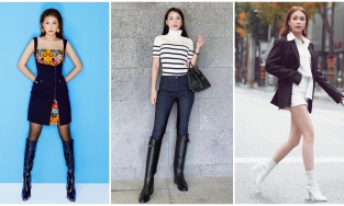 Học hỏi Hot girl Sam cách diện boot 'siêu hack dáng' cho nàng nấm lùn