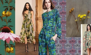 Làm mới tủ đồ mùa xuân 2021 với 5 kiểu phối họa tiết hoa vô cùng lạ mắt