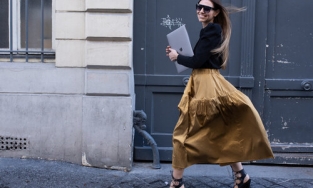 Những chiếc chân váy mùa xuân