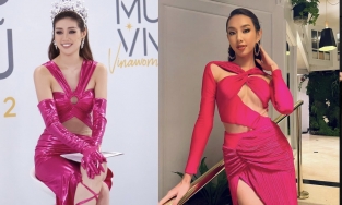 Thuỳ Tiên, Khánh Vân và dàn mỹ nhân Việt đã 'giải oan' cho màu hồng cánh sen như thế nào?