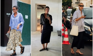 4 kiểu áo vừa trẻ vừa xinh, 'bất bại' khi muốn kết hợp với chân váy dài