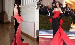 Đỗ Thị Hà có lẽ chẳng ưa gì Met Gala 2022 khi vì sự kiện này mà cô bị phát hiện mặc váy 'bắt chước'
