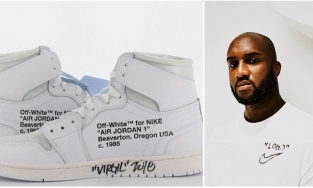 Giày Jordan có chữ ký của Virgil Abloh được đấu giá gần 400 triệu đồng